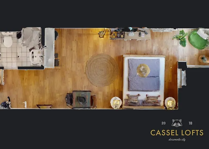 Lofts - Stylisches Dschungel-studio Naehe Uni & Klinikum Kassel